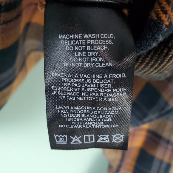 Kuhl Mens Disordr Flannel Shirt Long Sleeve Button Down Size XXLarge - Picture 8 of 10